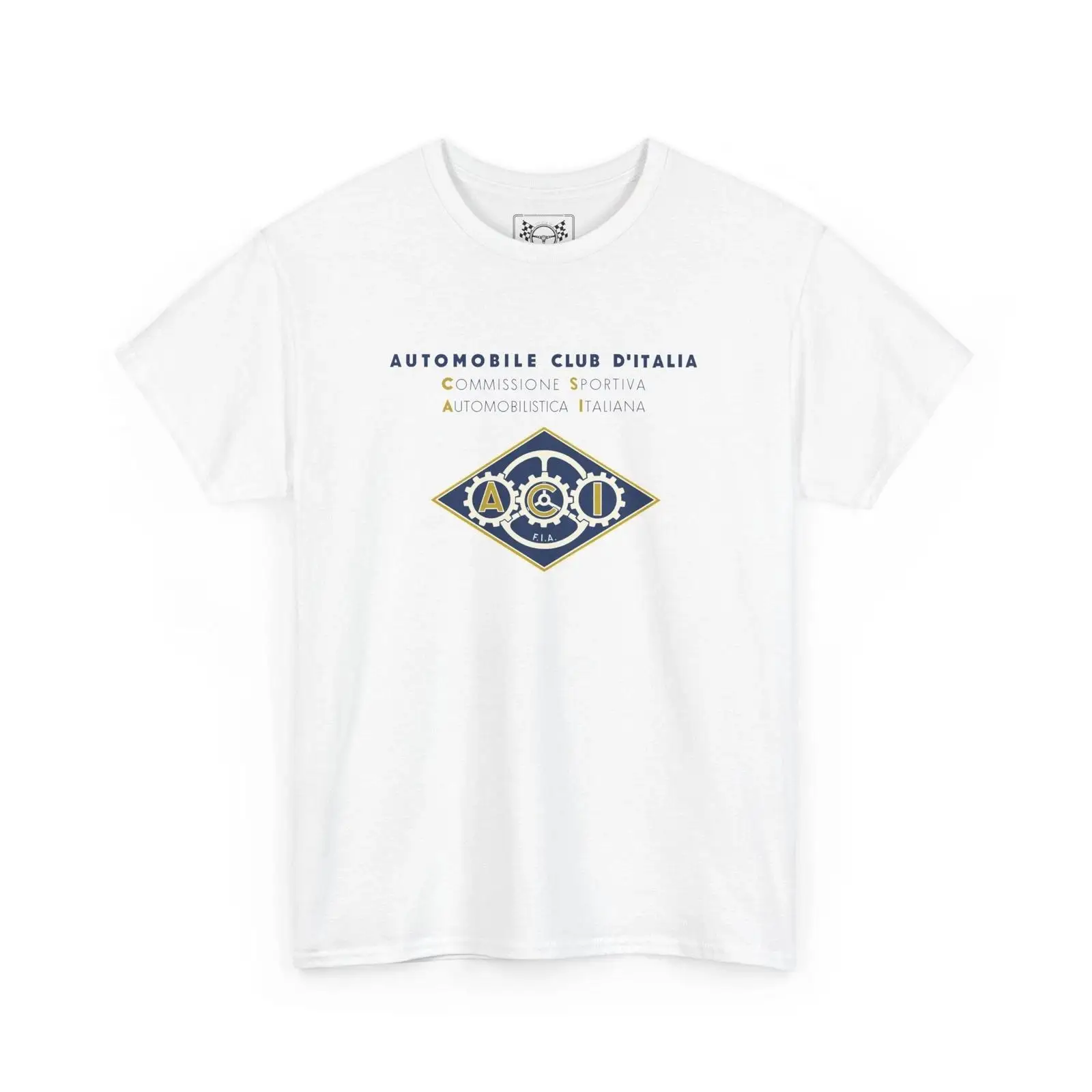 Vintage Fashion History - Винтажная футболка Italian Auto Club: история