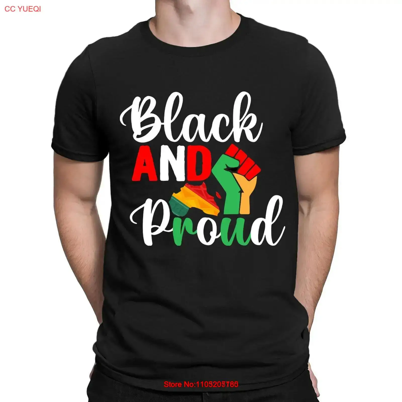 Vintage Fashion History - Футболка Black And Proud Pride History,