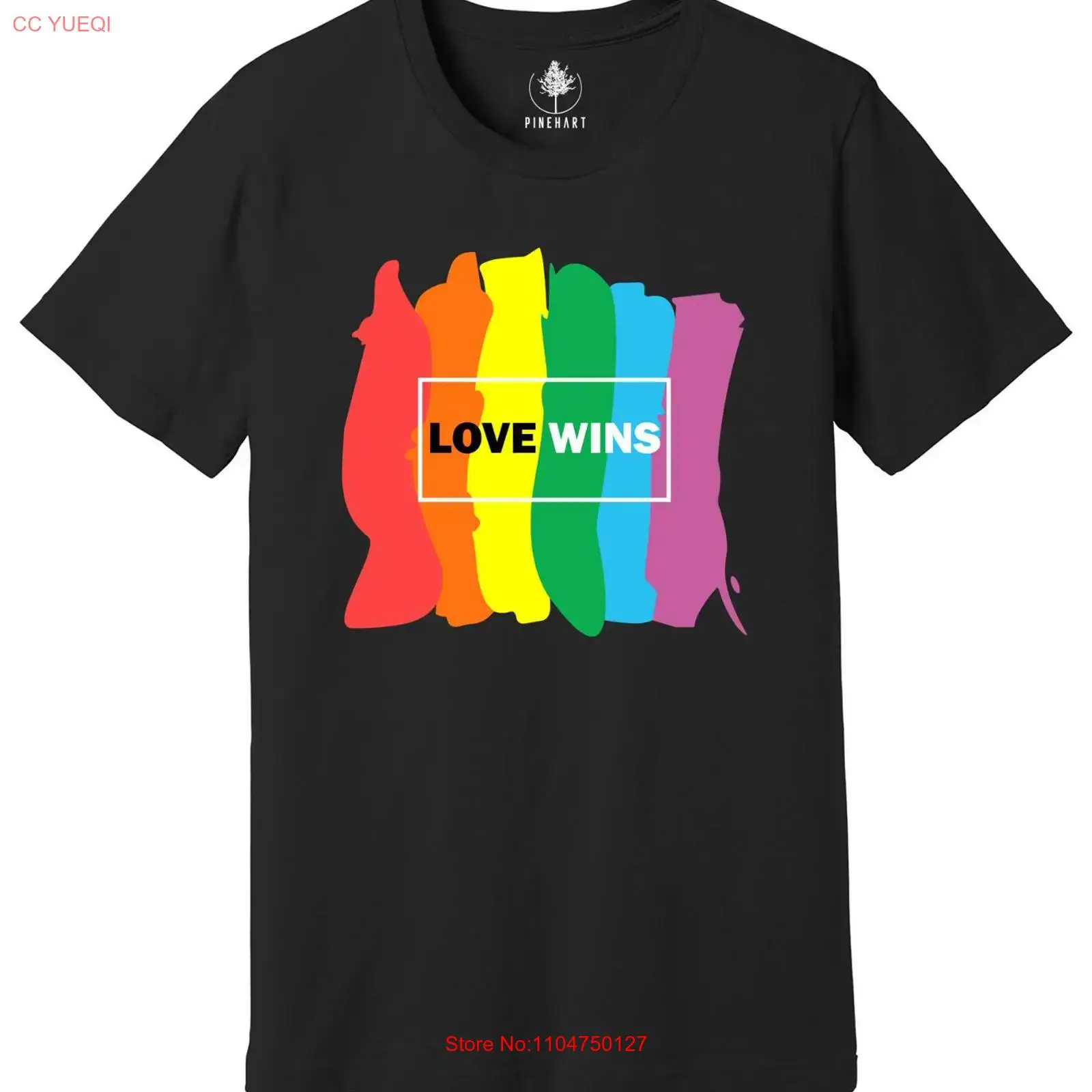 Vintage Queer Fashion - Футболка Love Wins LGBT Gay Pride