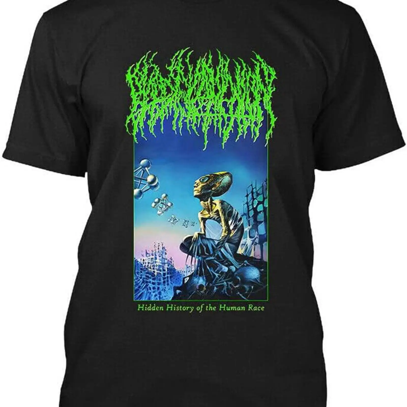 Vintage Fashion History - Футболка NWT Blood Incantation Hidden History