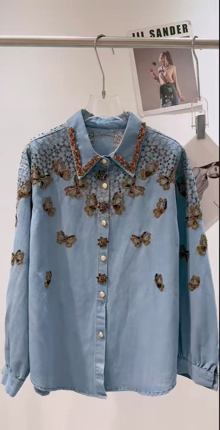 Vintage Fashion Trends 2026 - Роскошная джинсовая куртка в стиле кэжуал