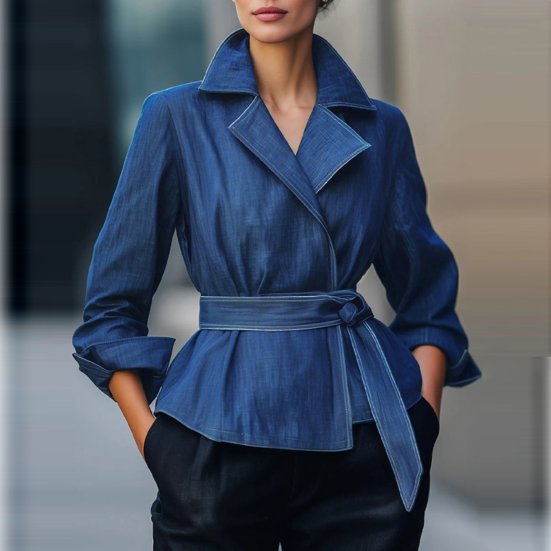Usa Vintage Fashion - Модная джинсовая куртка для женщин на
