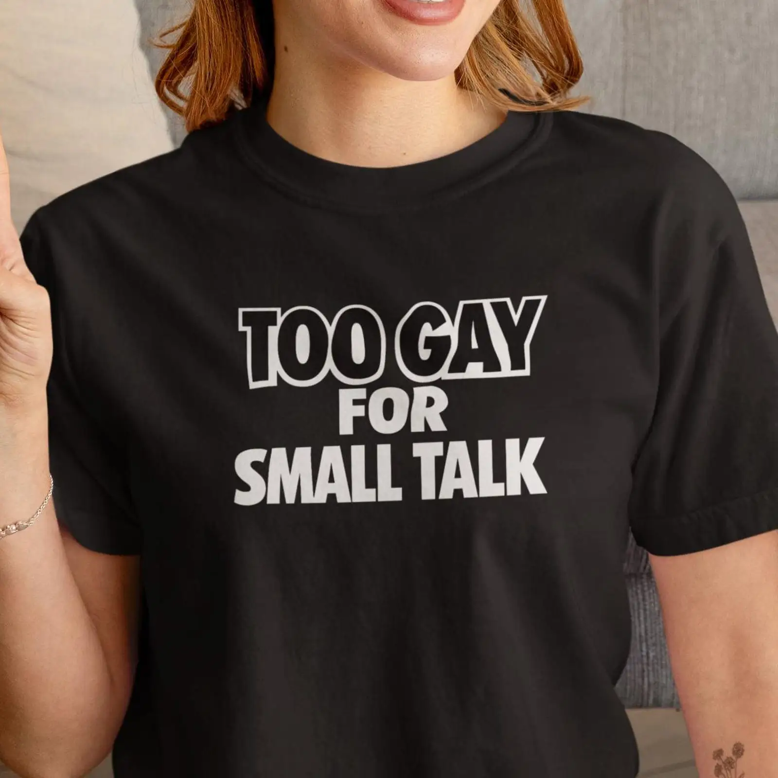 Футболка «Too Gay For Small Ta – обзор и цена Vintage Queer Fashion