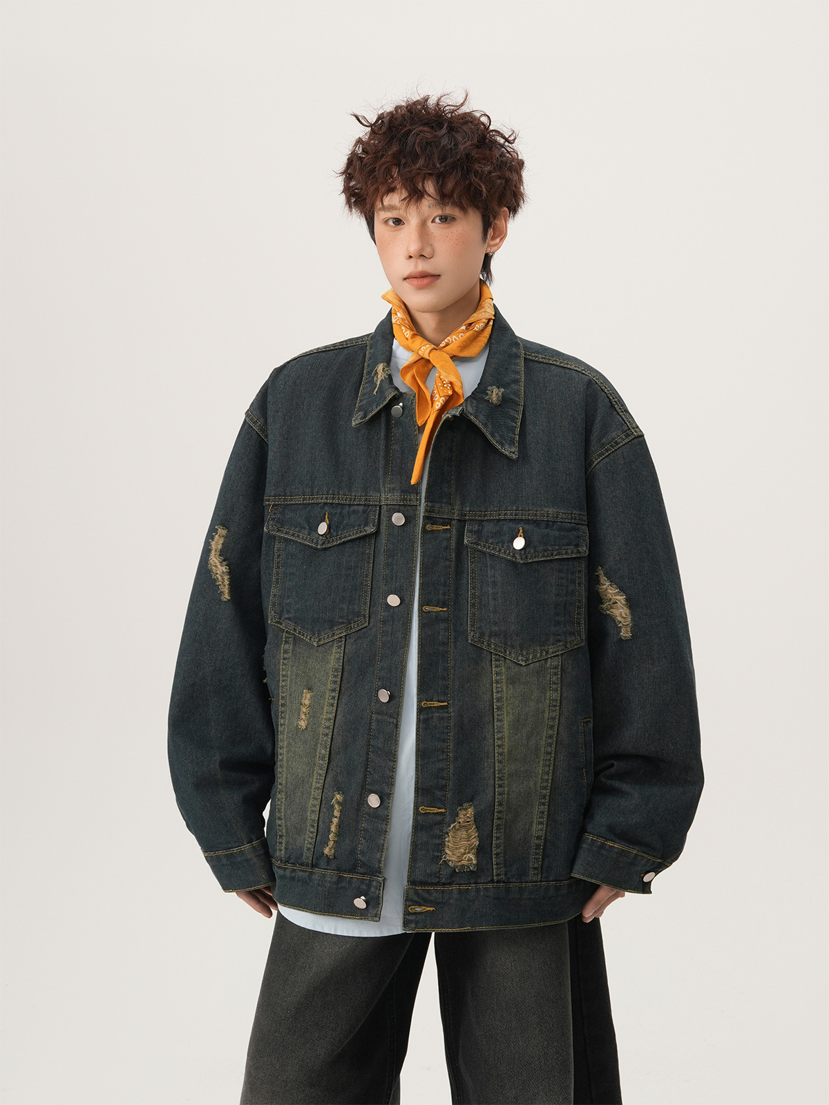 Американская джинсовая куртка  – обзор и цена Vintage Fashion Jacket