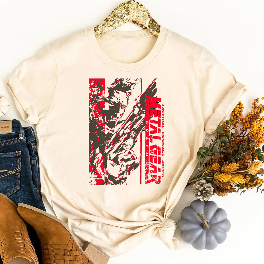 Футболка Metal Gear Solid, мол – обзор и цена Vintage Fashion For Sale